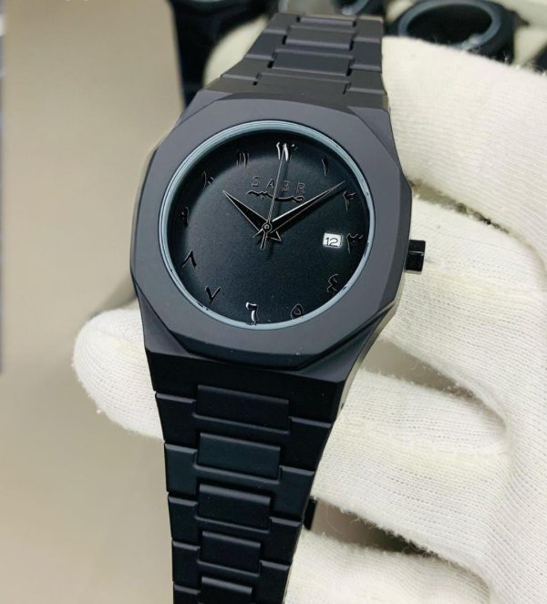 Full Black Aura Quartz Watch – Lightweight Design, , Premium Quality & Finish – Best Quality Analog Watch For Boys