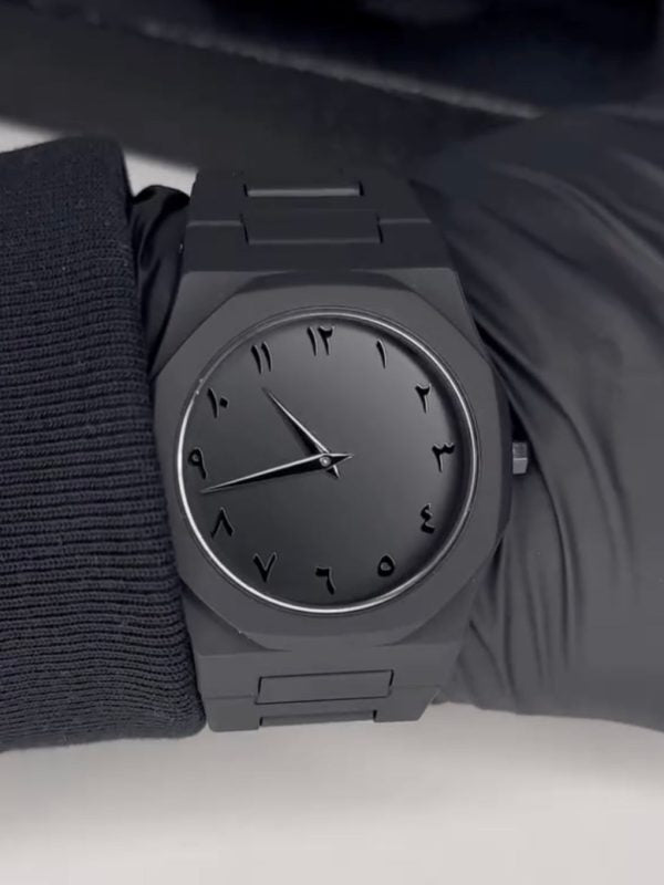 Full Black Aura Quartz Watch – Lightweight Design, , Premium Quality & Finish – Best Quality Analog Watch For Boys