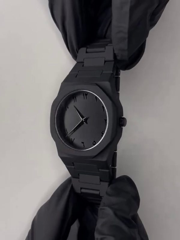 Full Black Aura Quartz Watch – Lightweight Design, , Premium Quality & Finish – Best Quality Analog Watch For Boys
