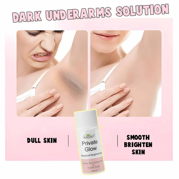 Under arm whitening cream for women.