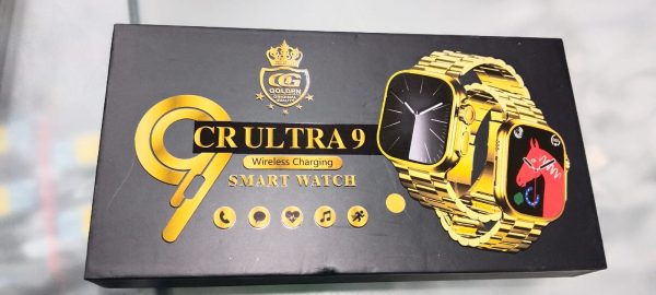 Cr Ultra 09 Smart Watch With Wireless Charging